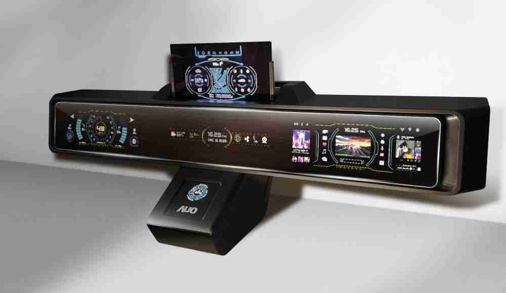 JDB电子Micro LED沉浸式车舱显示方案结合 可卷式、、可伸缩的Micro LED应用并可呈现不同的质感纹路，，，，展现人性化设计