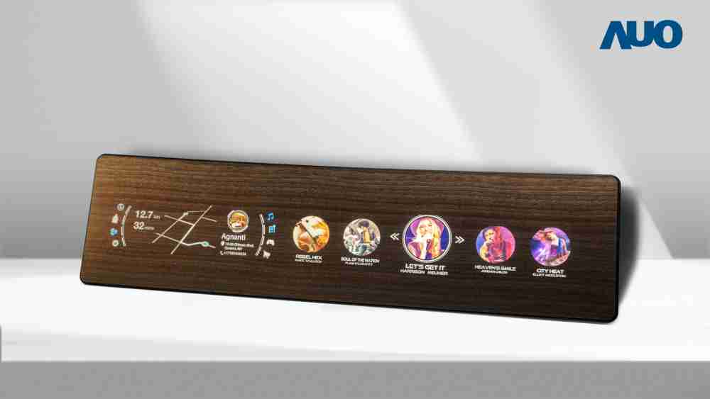 JDB电子研发全球最高穿透度达80%的AmLED木纹显示器，，，可于使用时呈现高亮度、、、清晰可见的信息，，，并在不使用时回归为单纯的饰板，，节能兼具美观